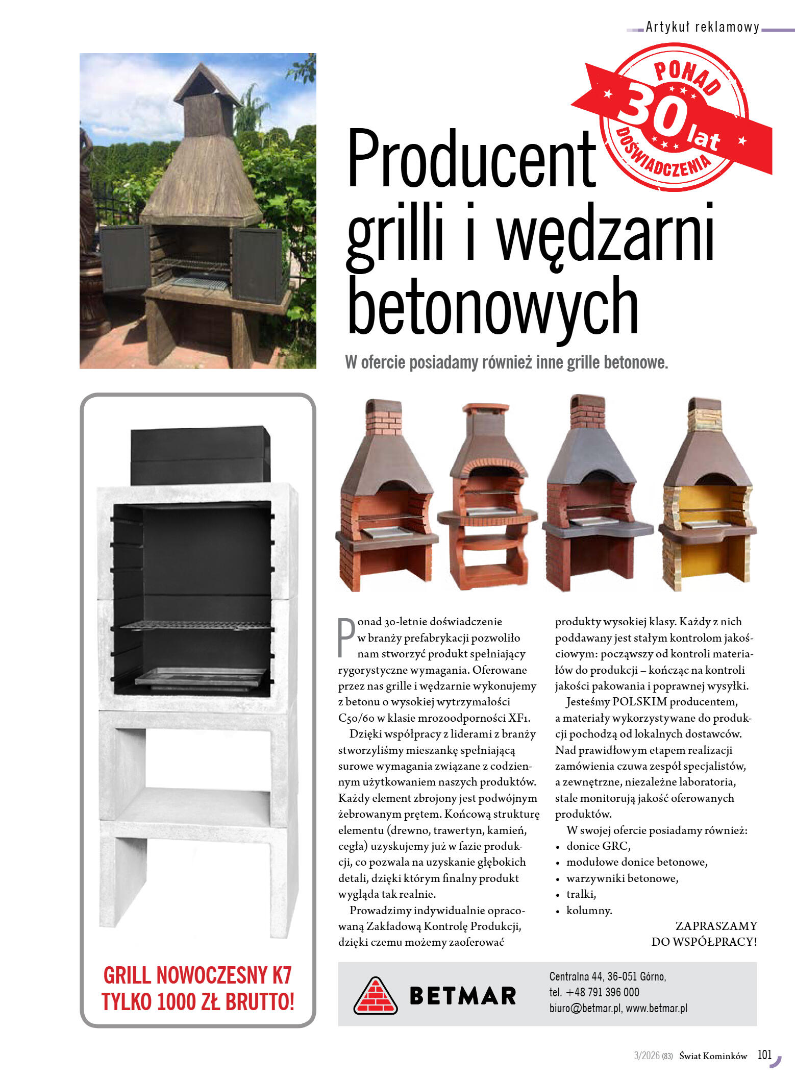 Świat Kominków 3/2026 (83) - przeglądaj bezpłatnie - strona 103