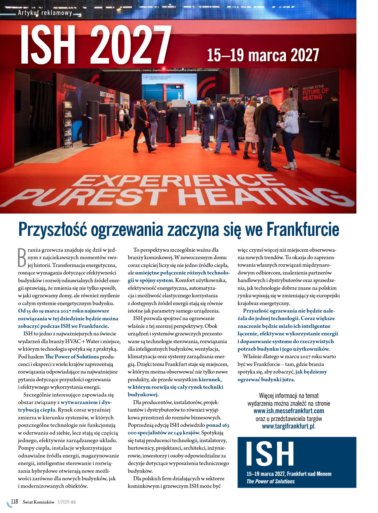 Świat Kominków 3/2026 (83) - przeglądaj bezpłatnie - strona 120