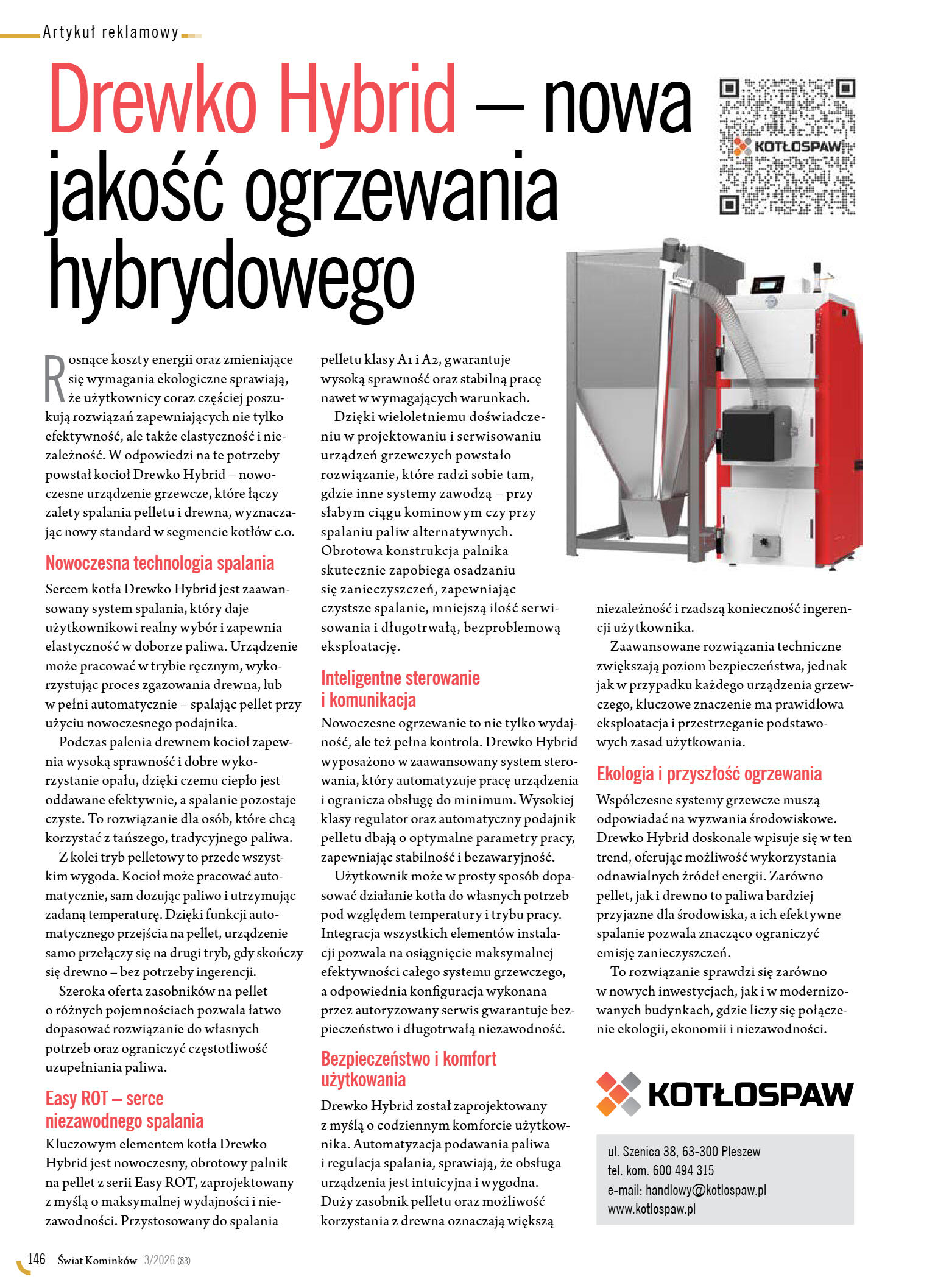 Świat Kominków 3/2026 (83) - przeglądaj bezpłatnie - strona 148