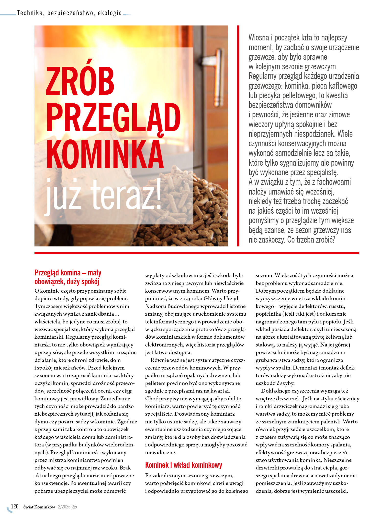 Świat Kominków 2/2026 (82) - przeglądaj bezpłatnie - strona 128